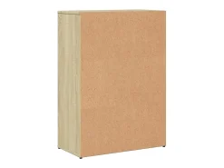 Aparadores 2 piezas roble sonoma 60x30x84 cm madera de ingeniería