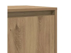 Aparadores 2 piezas roble artesanal 70 x 41 x 75 cm Madera de ingeniería