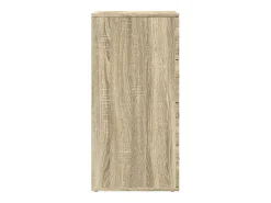 Aparadores 2 piezas roble sonoma 60x39x80 cm madera de ingeniería