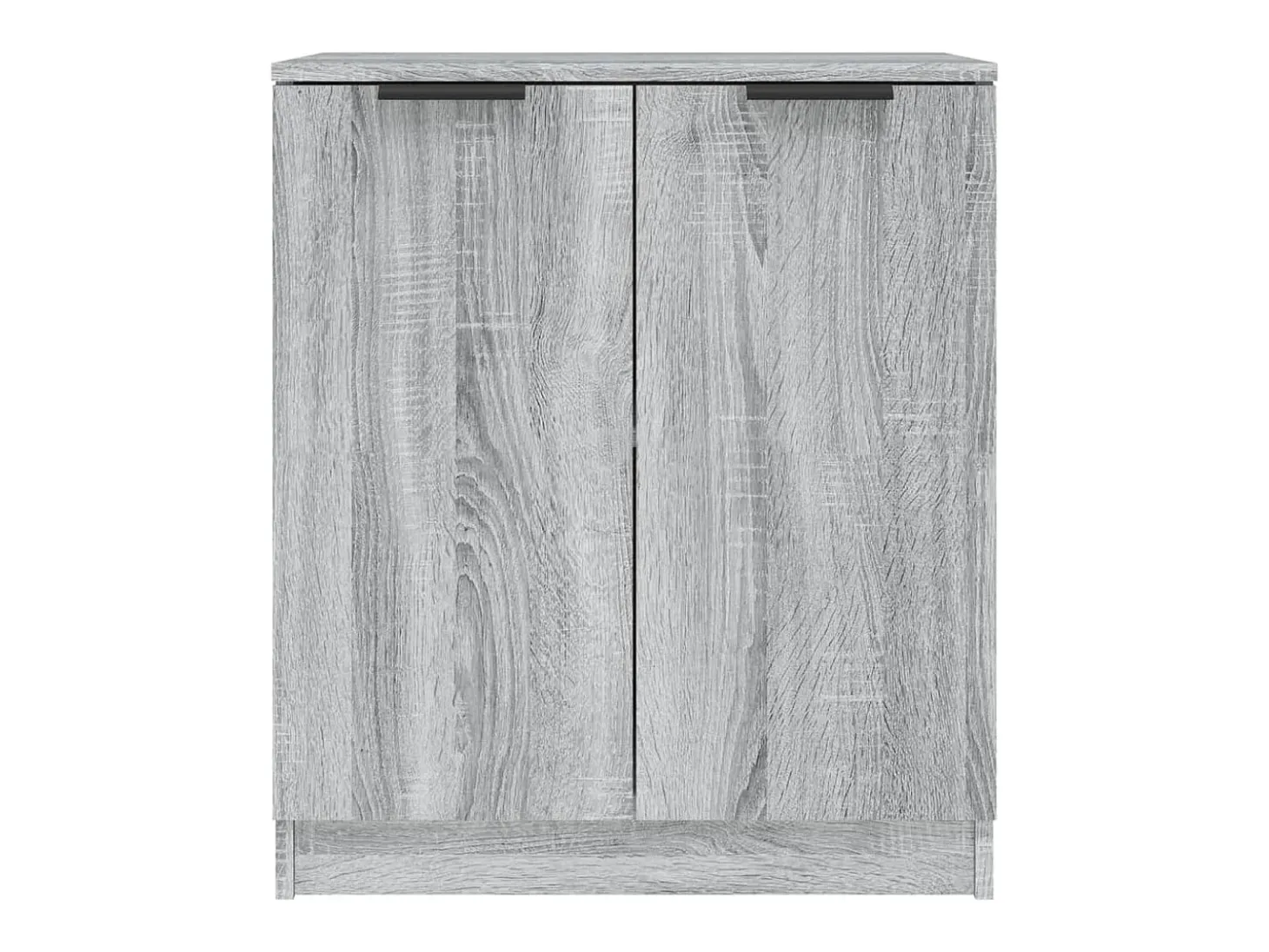 Aparadores 2 piezas Sonoma gris 60x30x70 cm Madera de ingeniería