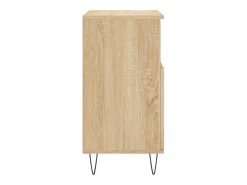 Aparadores 3 uds madera contrachapada color roble sonoma