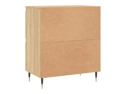 Aparadores 3 uds madera contrachapada color roble sonoma