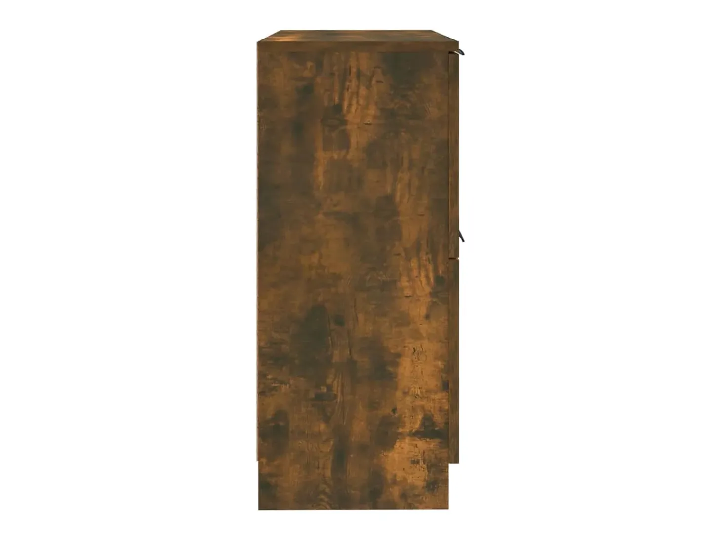 Aparadores 2 uds madera contrachapada roble ahumado 30x30x70 cm