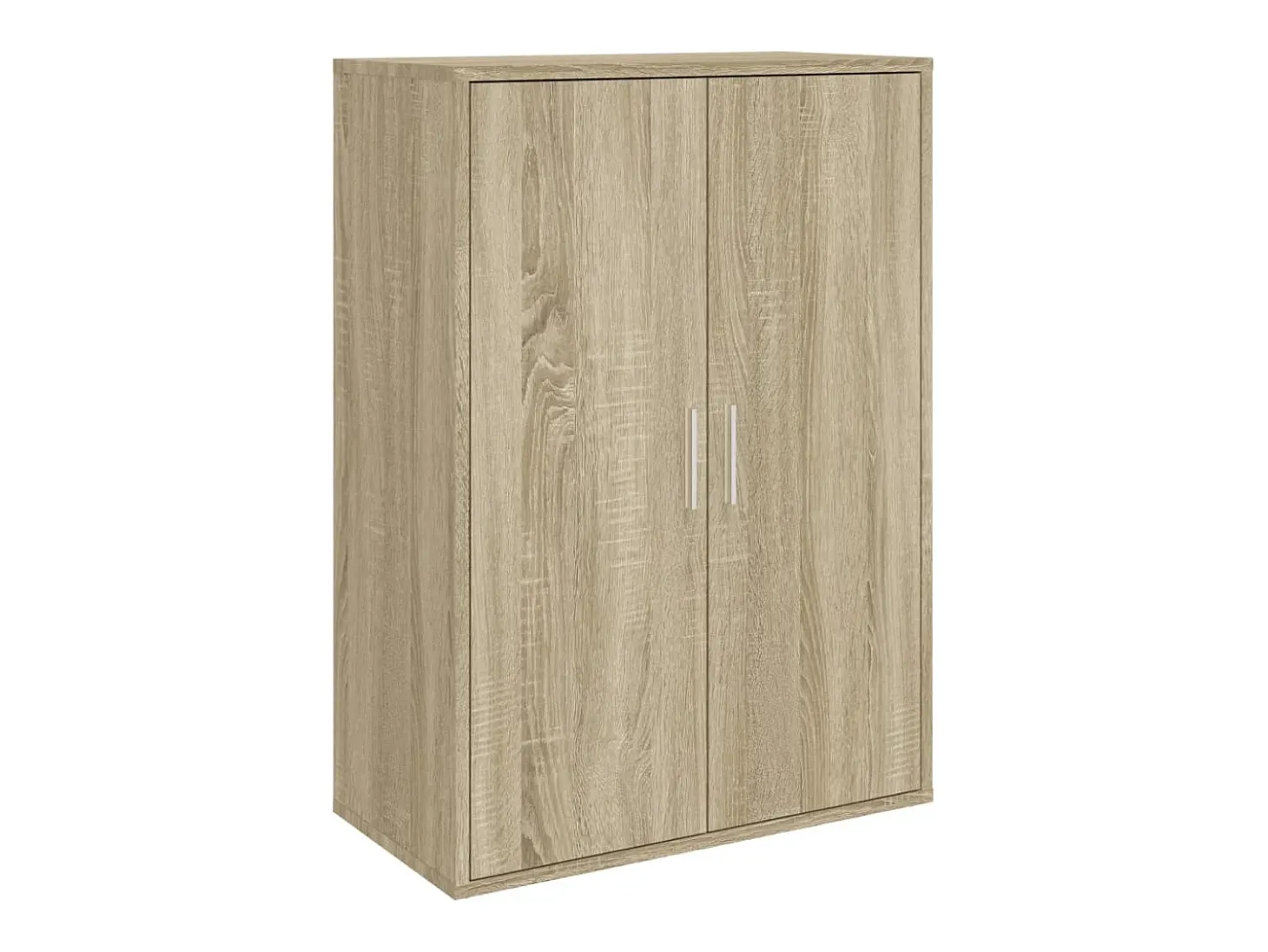 Aparadores 2 uds madera de ingeniería roble Sonoma 60x31x84 cm ES552404