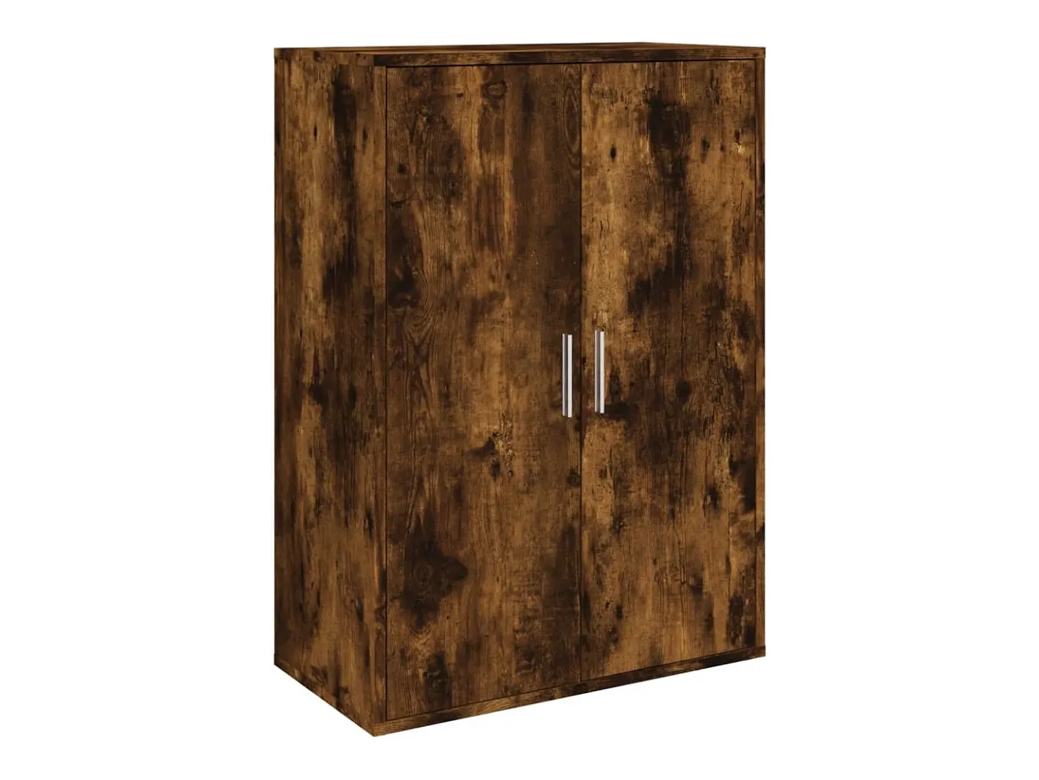 Aparadores 2 uds madera de ingeniería roble ahumado 60x31x84 cm ES613006