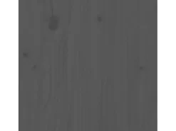 Aparadores 2 uds madera maciza de pino gris 39x35x80 cm