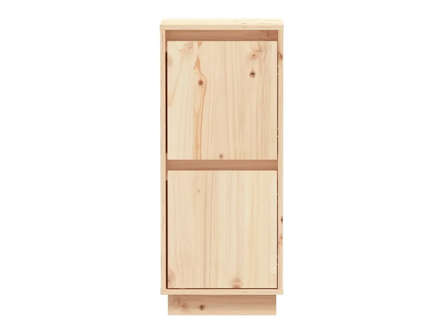 Aparadores 2 uds 31,5x34x75 cm Madera maciza de pino