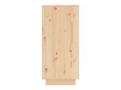Aparadores 2 uds 31,5x34x75 cm Madera maciza de pino