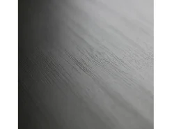 Aparadores para salón, 150x35x75cm, 3 Puertas, Chimenea eléctrica, Blanco y negro
