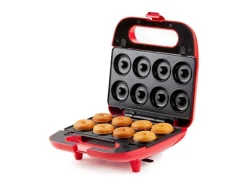 Aparato Croque Monsieur 5 en 1 DOMO DO9242W - 5 Placas Antiadherentes Intercambiables - 750W - Gofres, Donuts, Animales y Más
