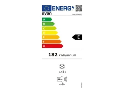 Arcón congelador Svan SCH1501EDC cíclico 142L Dual Cooling E blanco 69,8 cm