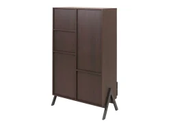 Armario alto MCW-O40, aspecto nogal