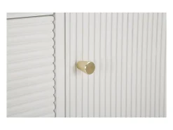 Armario Aparador VKH24, Blanco, 117x37x90 cm, Kendra Home