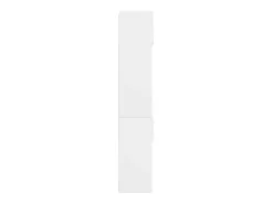 Armario de almacenaje blanco 70x42,5x225 cm madera de ingeniería