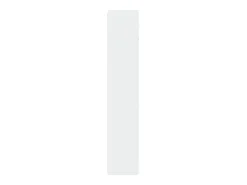 Armario de almacenaje blanco 80x42,5x225 cm madera de ingeniería