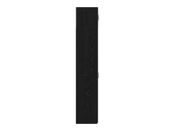 Armario de almacenamiento 3 pcs Roble Negro 30 x 42,5 x 225 cm