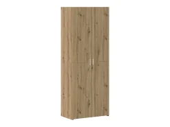 Armario de almacenamiento 3 pcs Roble artesanal