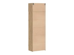 Armario de almacenamiento 3 pcs Roble artesanal