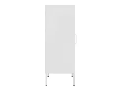 Armario de almacenamiento acero blanco 42,5x35x101,5 cm ES376119