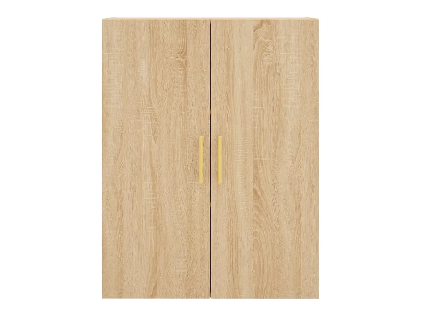 Armario de pared 2 unidades roble Sonoma 69,5x34x90 cm