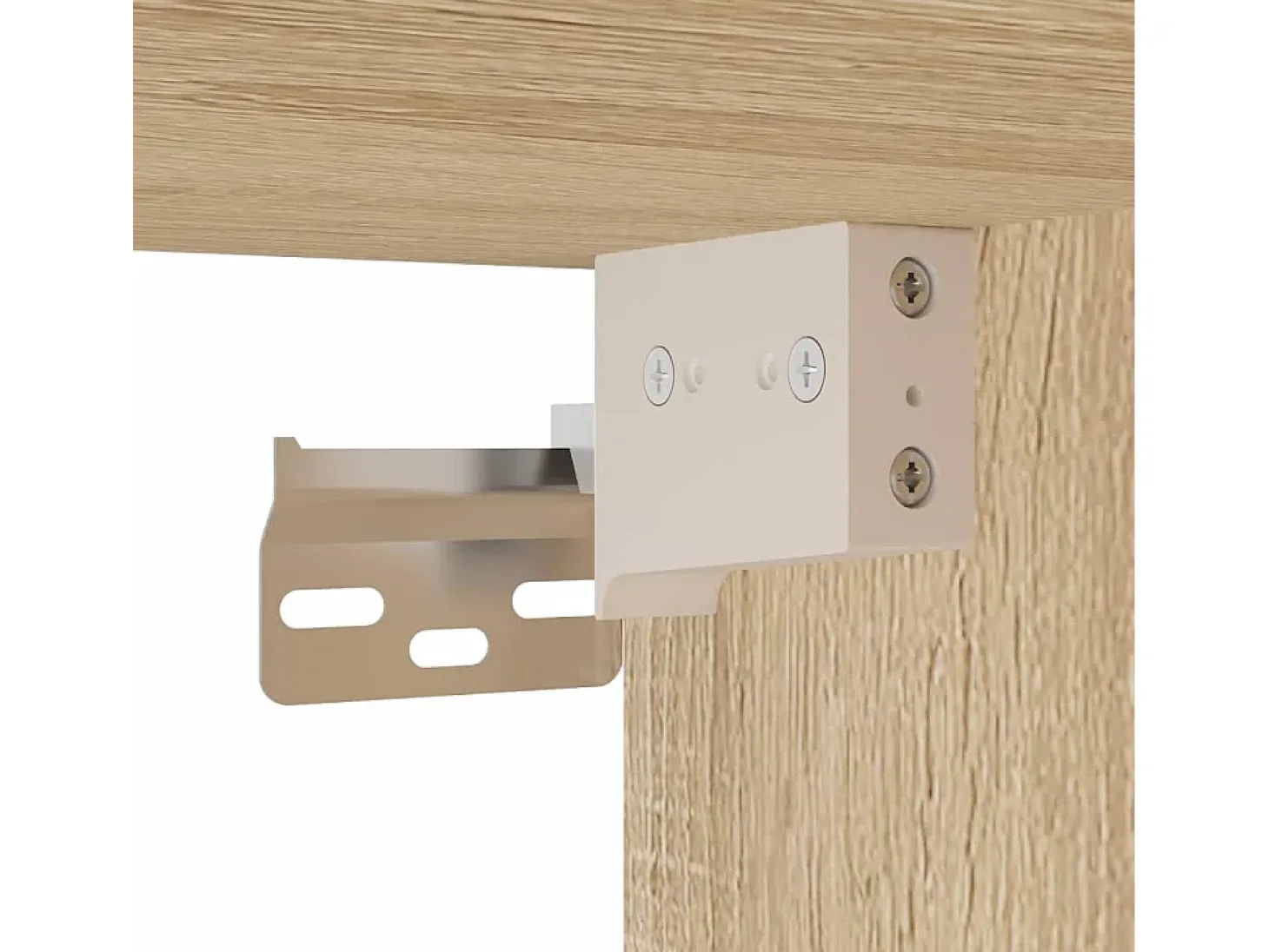 Armario de pared 2 unidades roble Sonoma 69,5x34x90 cm