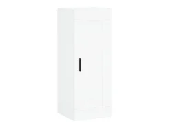 Armario de pared blanco 34,5x34x90 cm madera de ingeniería
