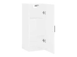 Armario de pared blanco 34,5x34x90 cm