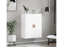 Armario de pared blanco 69,5x34x90 cm