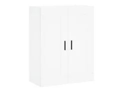 Armario de pared blanco 69,5x34x90 cm madera de ingeniería