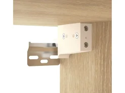 Armario de pared colgante de roble Sonoma 69,5x32,5x90 cm