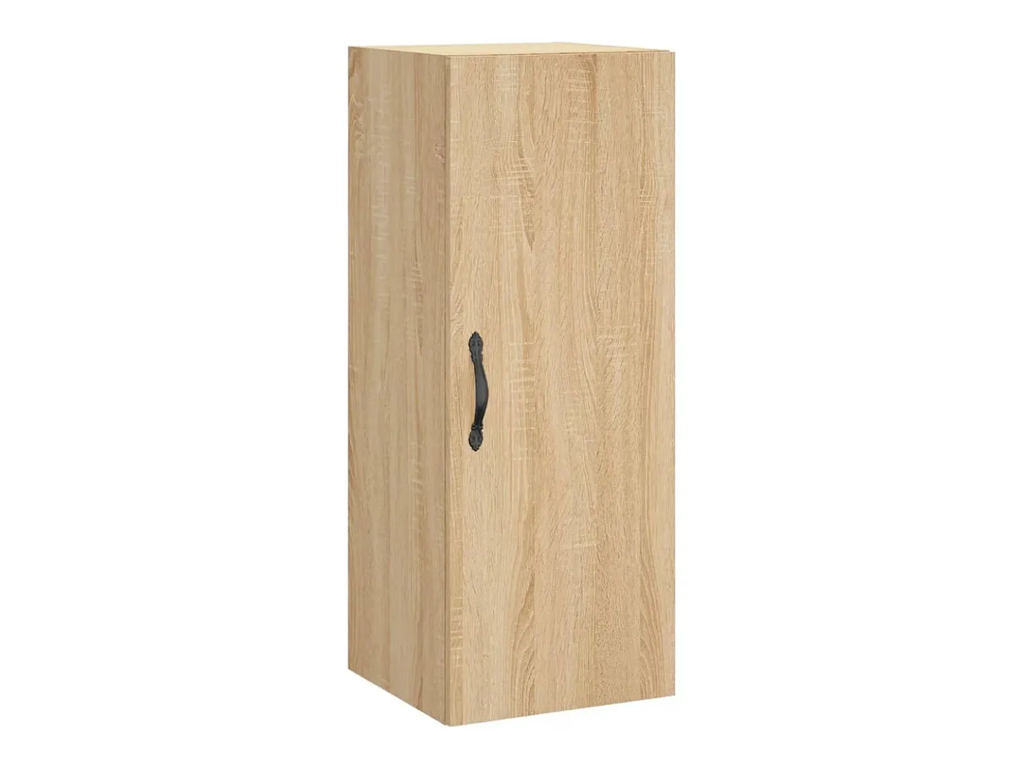 Armario de pared de roble Sonoma 34,5x34x90 cm madera de ingeniería