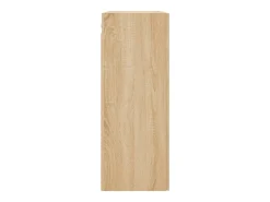 Armario de pared de roble Sonoma 69,5x34x90 cm madera de ingeniería