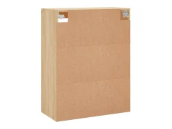 Armario de pared de roble Sonoma 69,5x34x90 cm