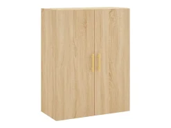 Armario de pared de roble Sonoma 69,5x34x90 cm