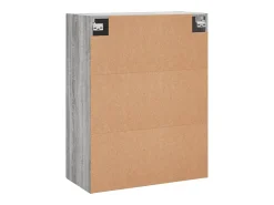 Armario de pared gris Sonoma 69,5x34x90 cm