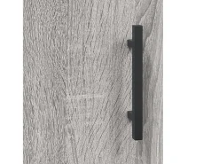 Armario de pared gris Sonoma 69,5x34x90 cm
