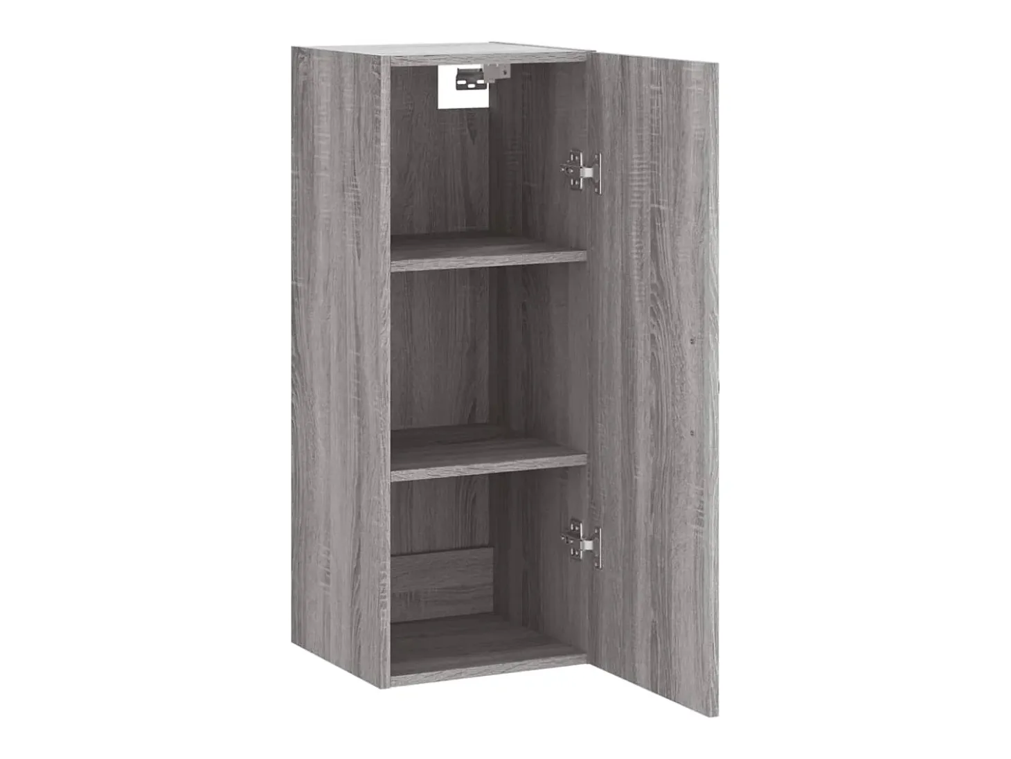 Armario de pared madera de ingeniería gris Sonoma 34,5x34x90 cm