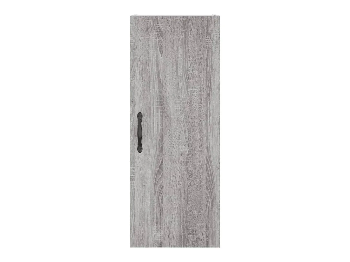 Armario de pared madera de ingeniería gris Sonoma 34,5x34x90 cm