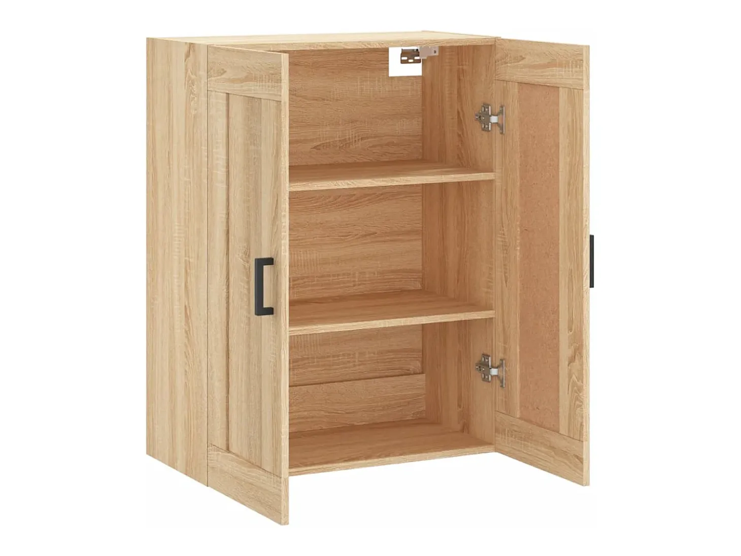 Armario de pared madera ingeniería roble Sonoma 69,5x34x90 cm