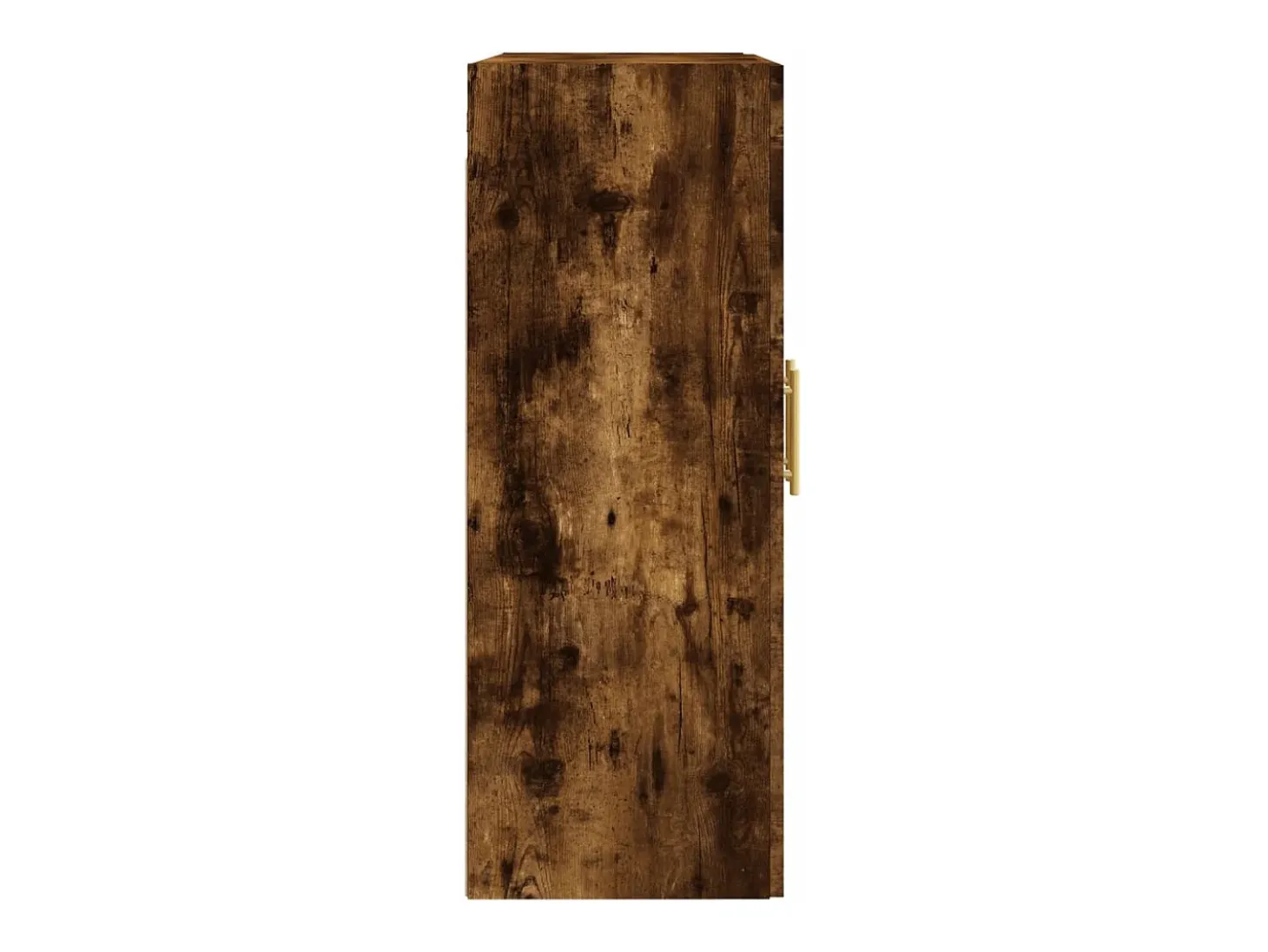 Armario de pared madera ingeniería roble ahumado 69,5x34x90 cm