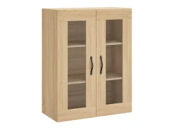 Armario de pared madera ingeniería roble Sonoma 69,5x34x90 cm