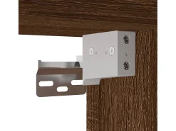 Armario de pared roble marrón 45x42,5x40 cm madera de ingeniería