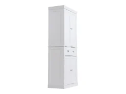 Armario SucceBuy de Despensa de Cocina 183cm, 4 Puertas, 3 Estantes Ajustables, Almacenamiento, Diseñado para Familias Grandes y Restaurantes
