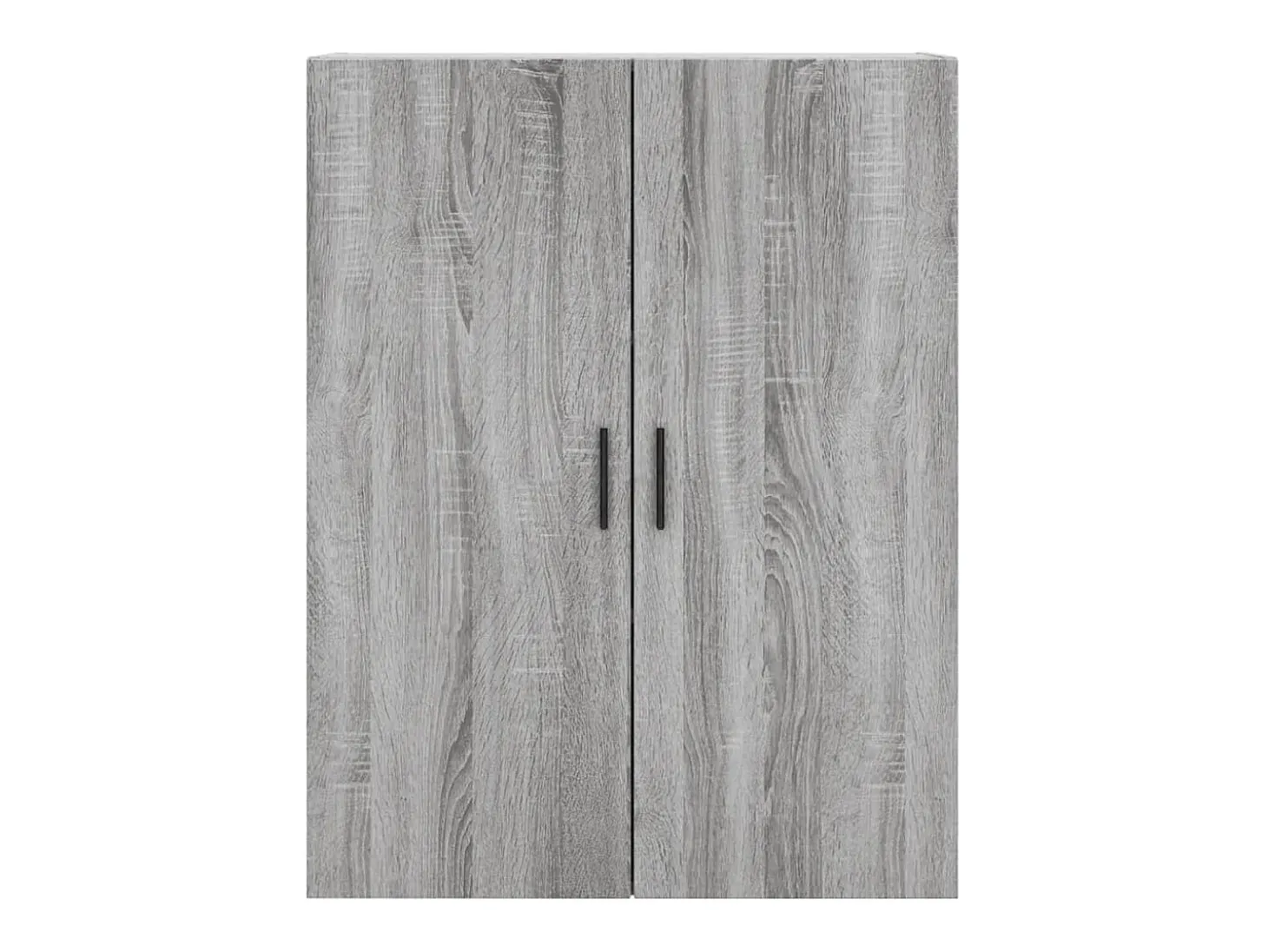 Armarios de pared 2 piezas gris sonoma 69,5x34x90 cm
