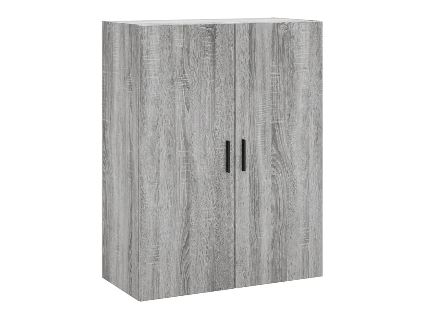 Armarios de pared 2 piezas gris sonoma 69,5x34x90 cm