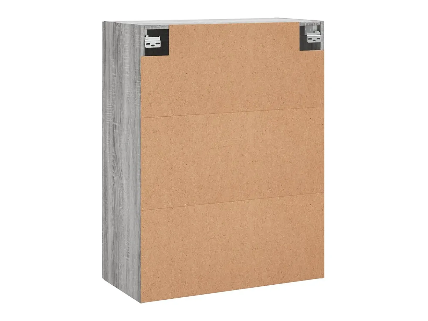 Armarios de pared 2 piezas gris sonoma 69,5x34x90 cm