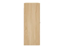 Armarios de pared 2 uds madera de ingeniería roble Sonoma