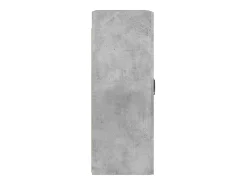 Armarios de pared 2 uds madera de ingeniería gris hormigón