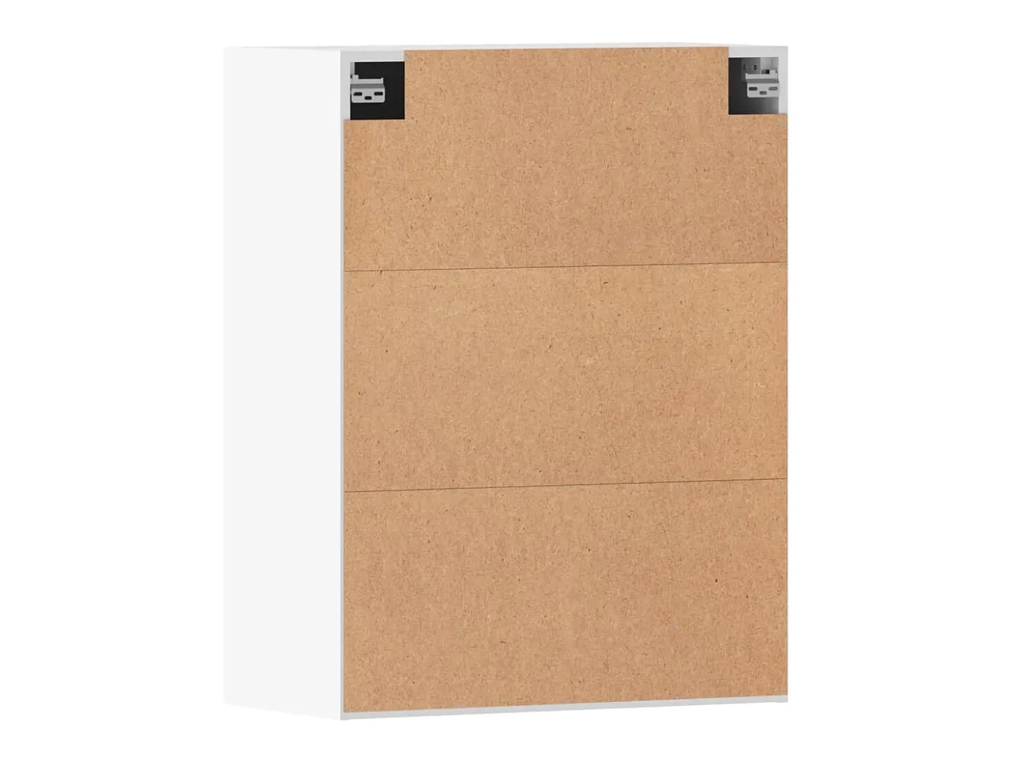 Armarios de pared 2 unidades madera de ingeniería blanco