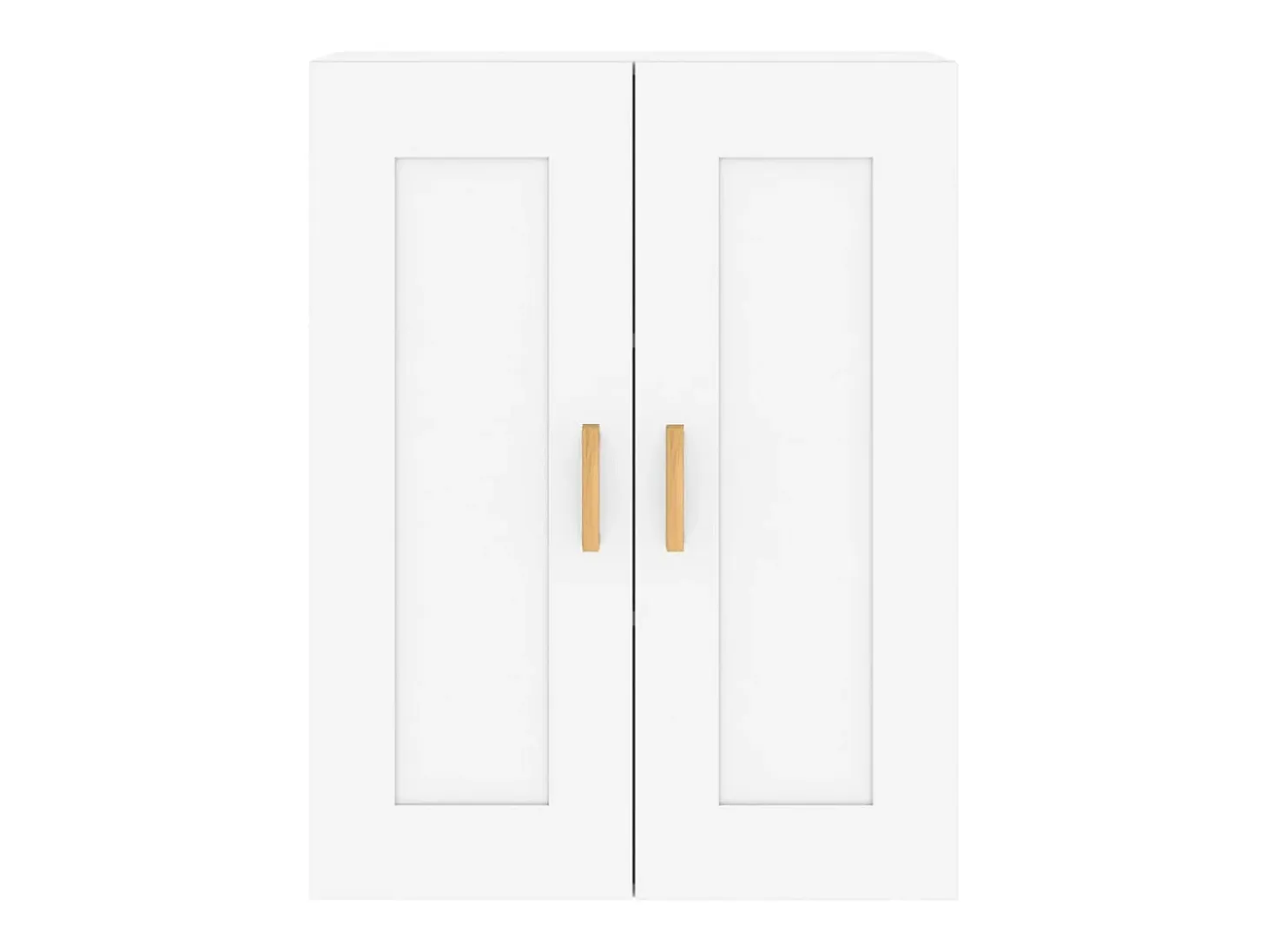 Armarios de pared 2 unidades madera de ingeniería blanco